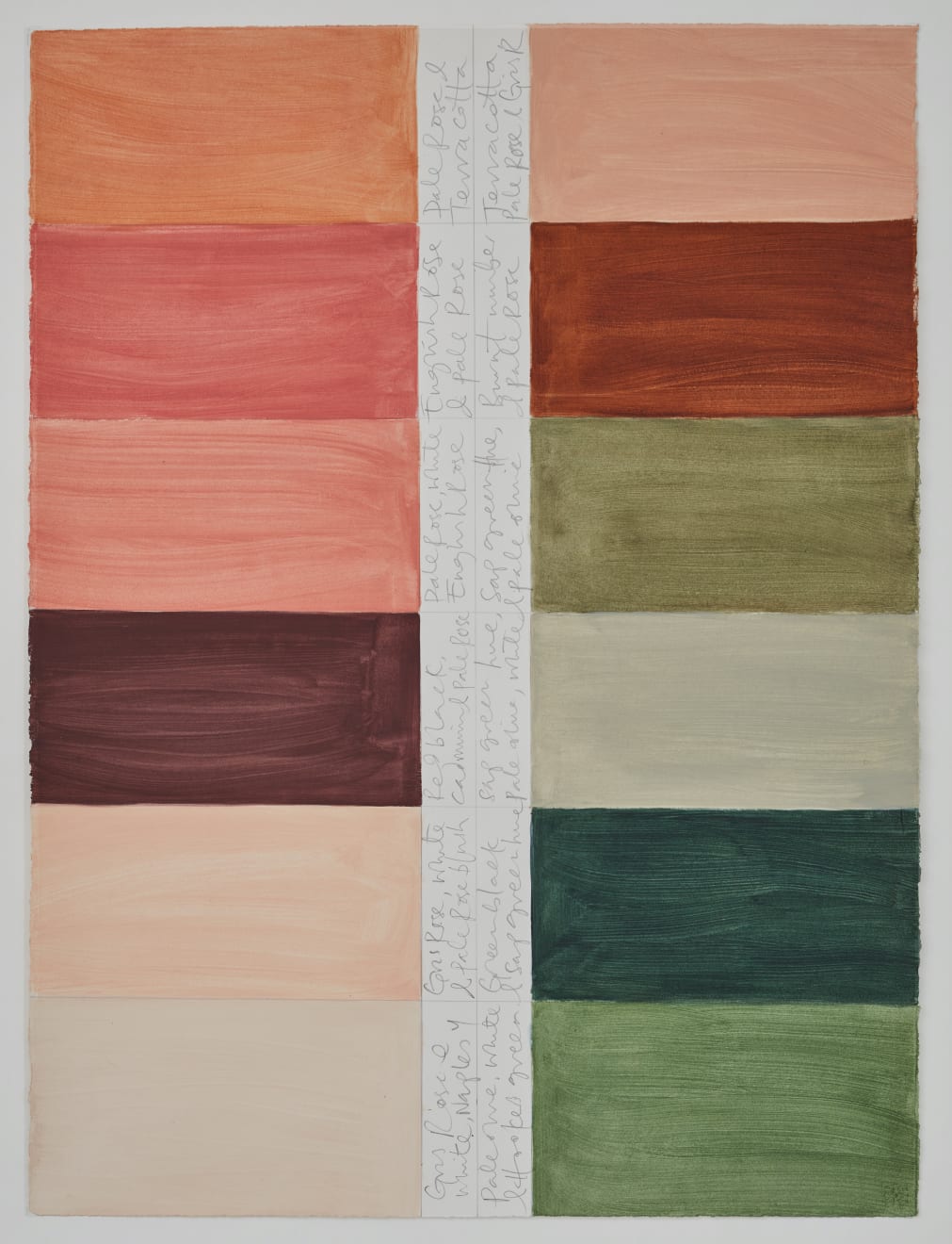 Paint Chart 003, 2024