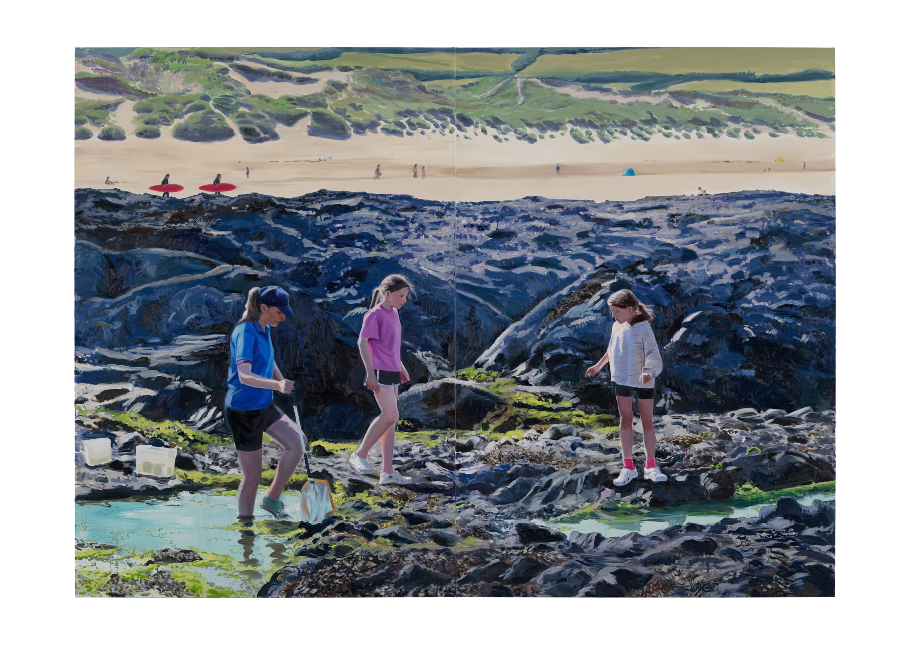 Caroline Walker, Rockpooling, 2025