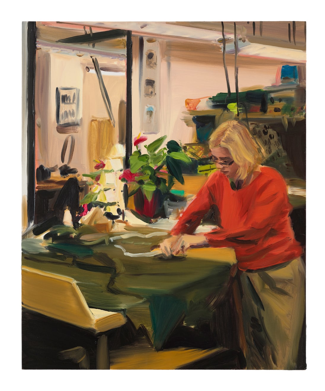 Caroline Walker, Measuring, 2019