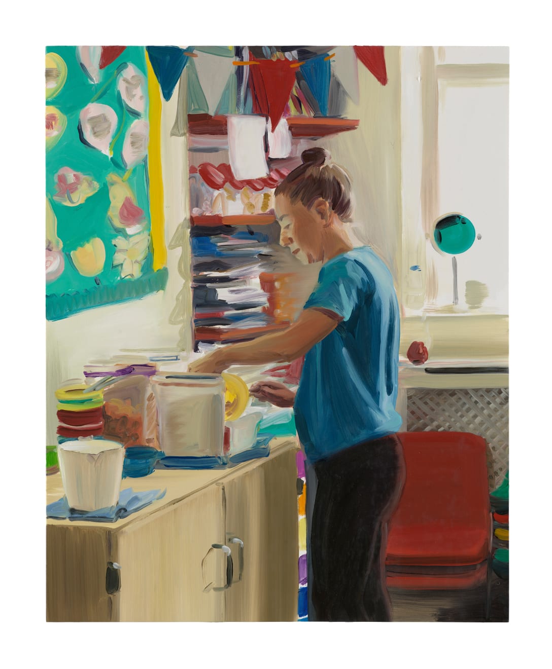 Caroline Walker, Preparing Breakfast, 2024