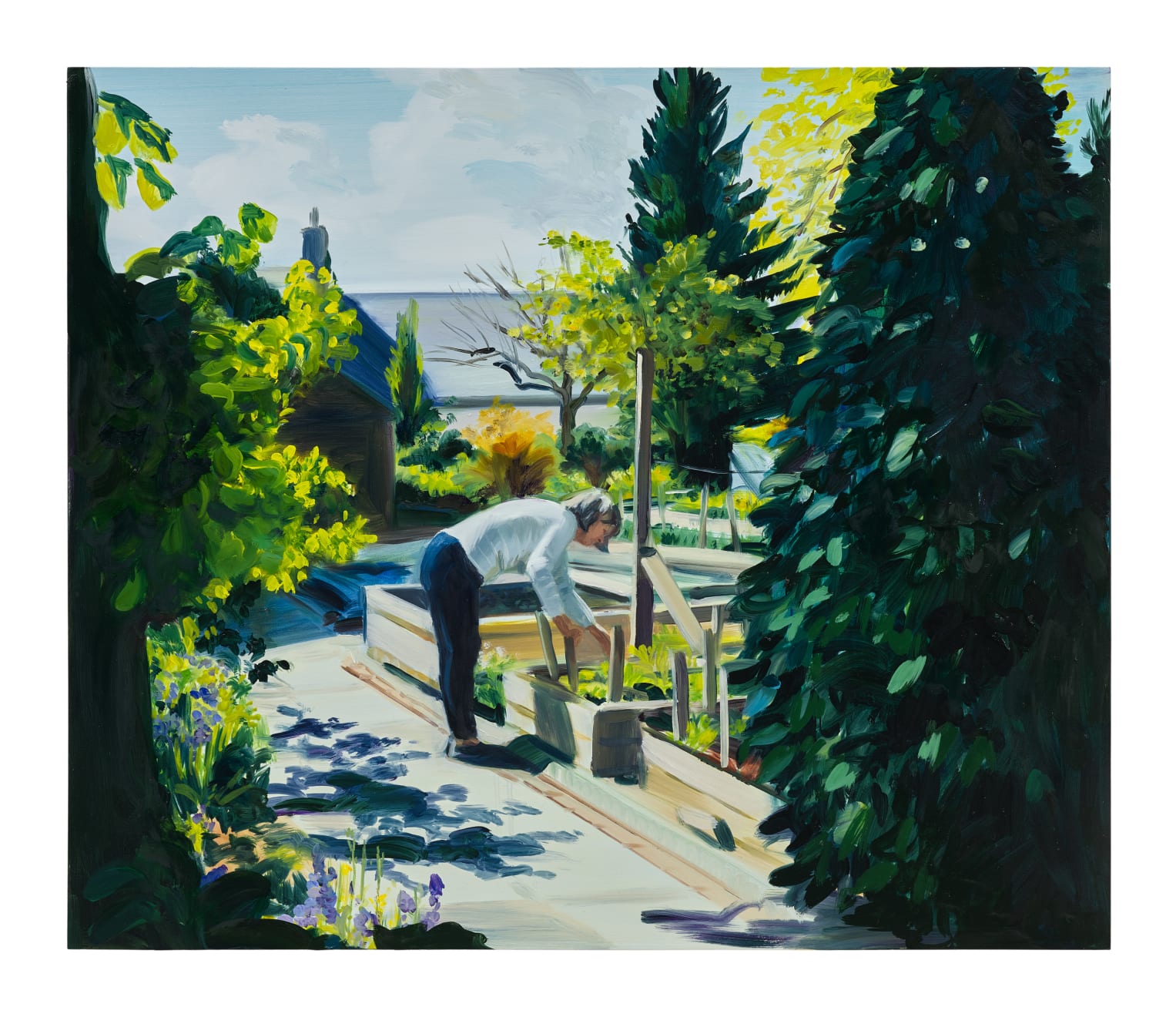 Caroline Walker, Jobs - Spring, Summer, Autumn, Winter [Polyptych], 2021