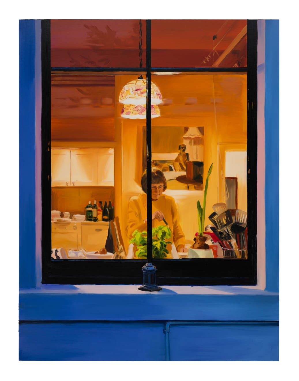 Caroline Walker, Making Fishcakes, Late Afternoon, December, 2019