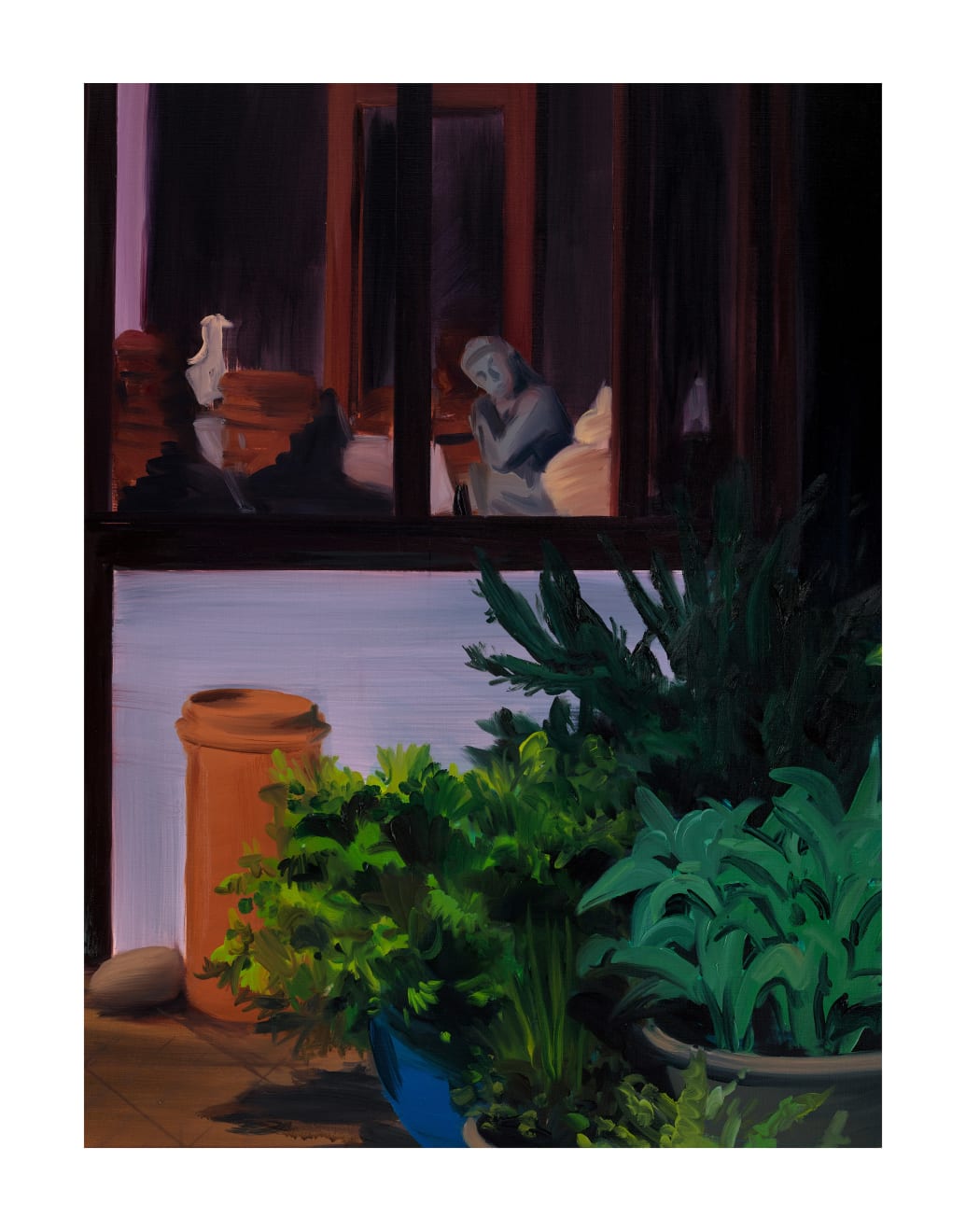 Caroline Walker, Tucking In, Late Evening, March, 2020