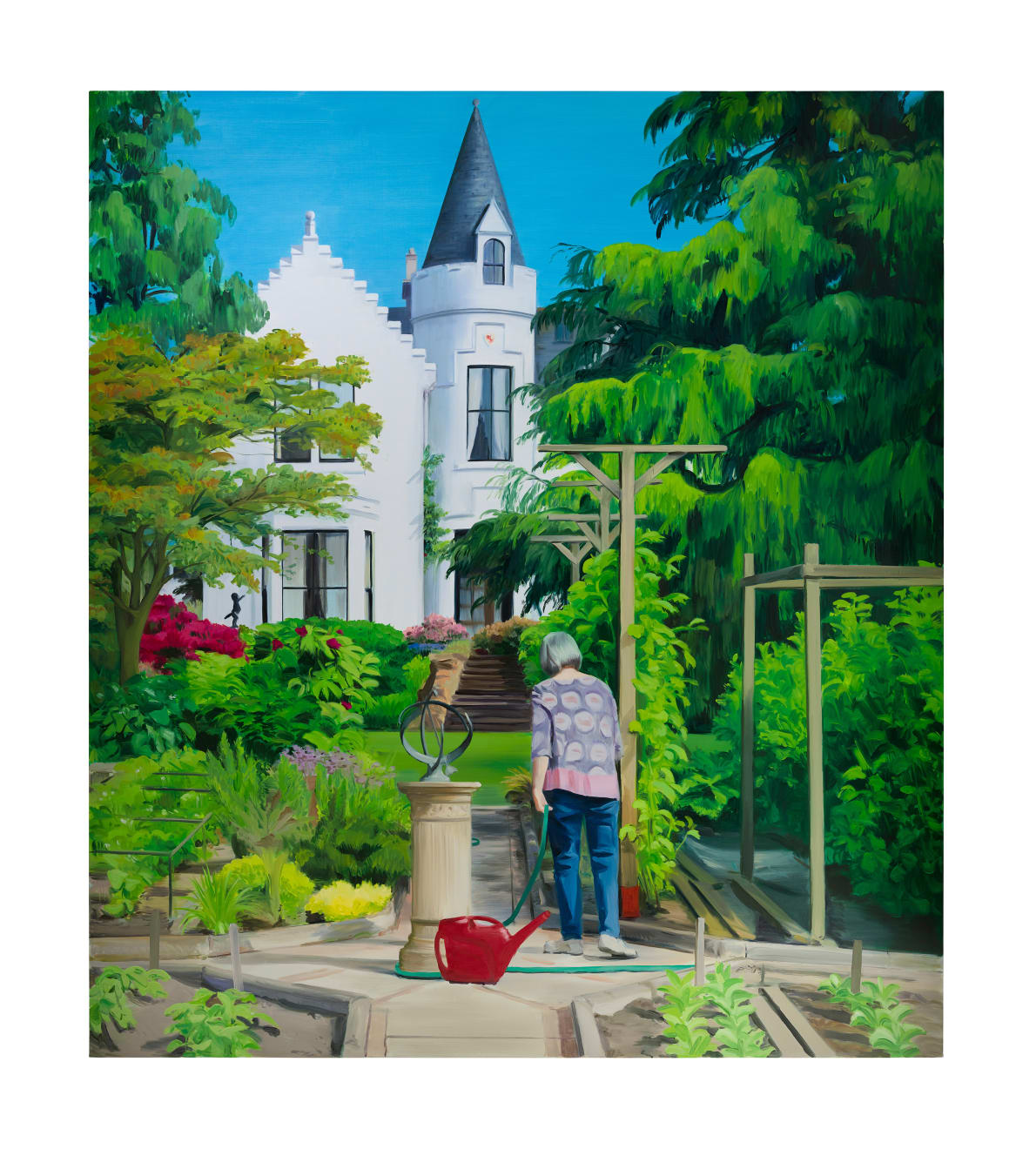 Caroline Walker, Tidying Away, Midday, May, 2020