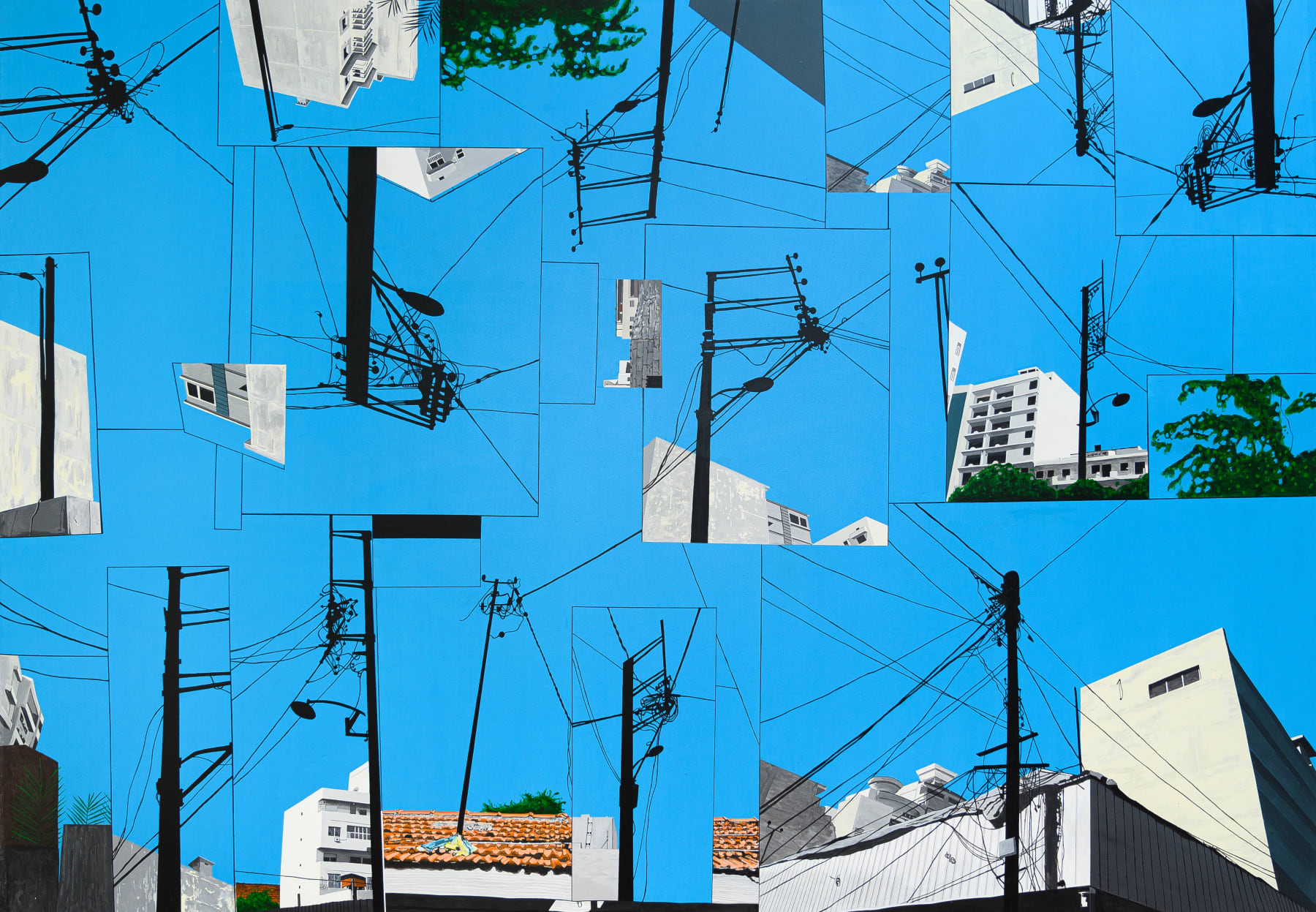 Vincent Michéa, Un grand ciel bleu #1, 2021