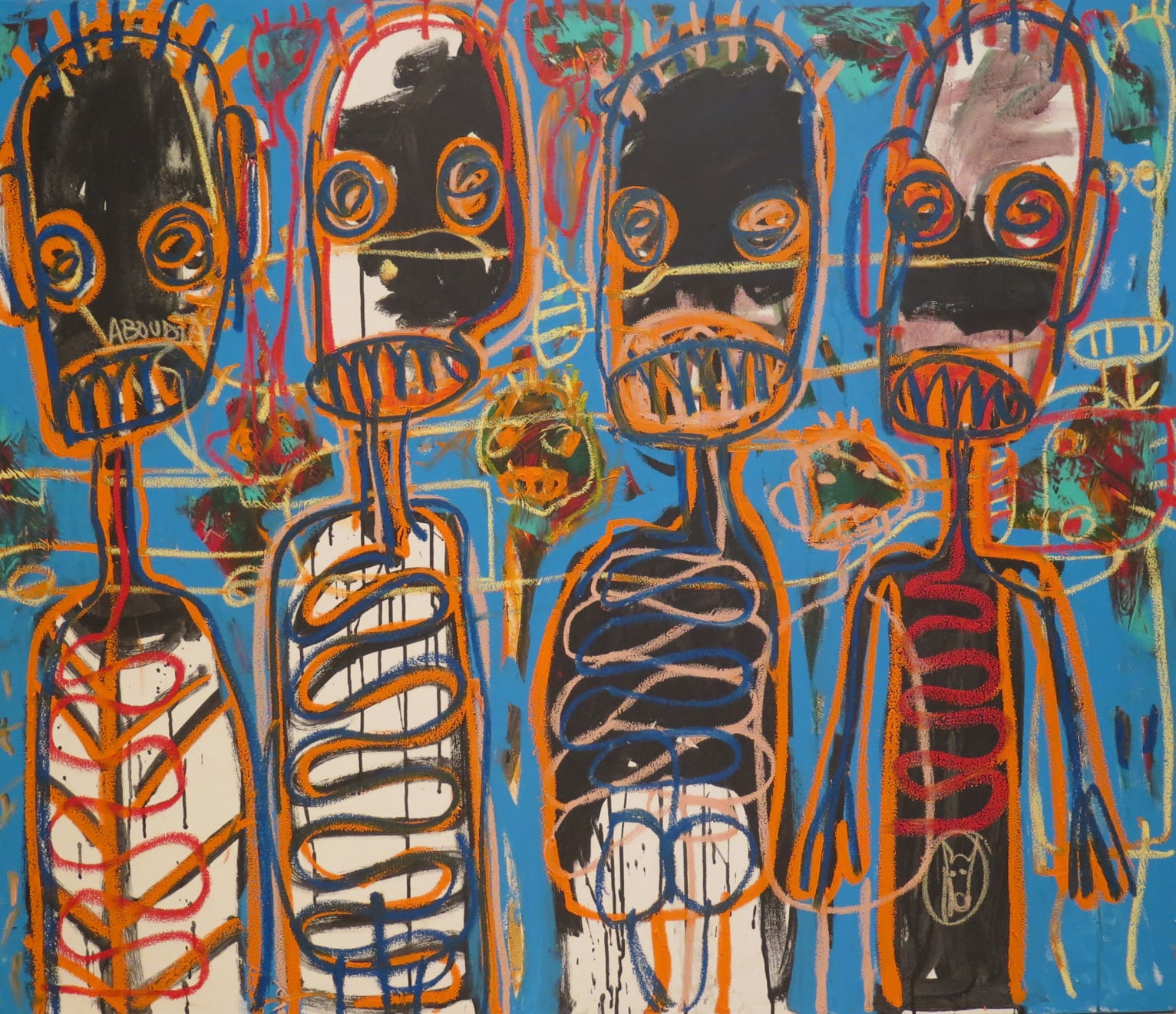 Aboudia, Sans Titre, 2014