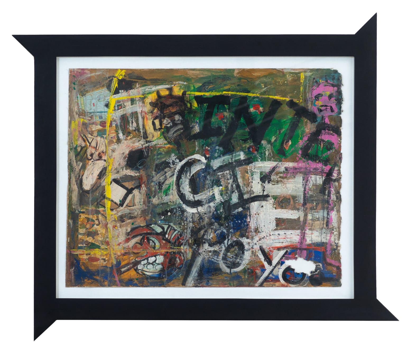 Aboudia, Sans titre #4 - Archives, ?