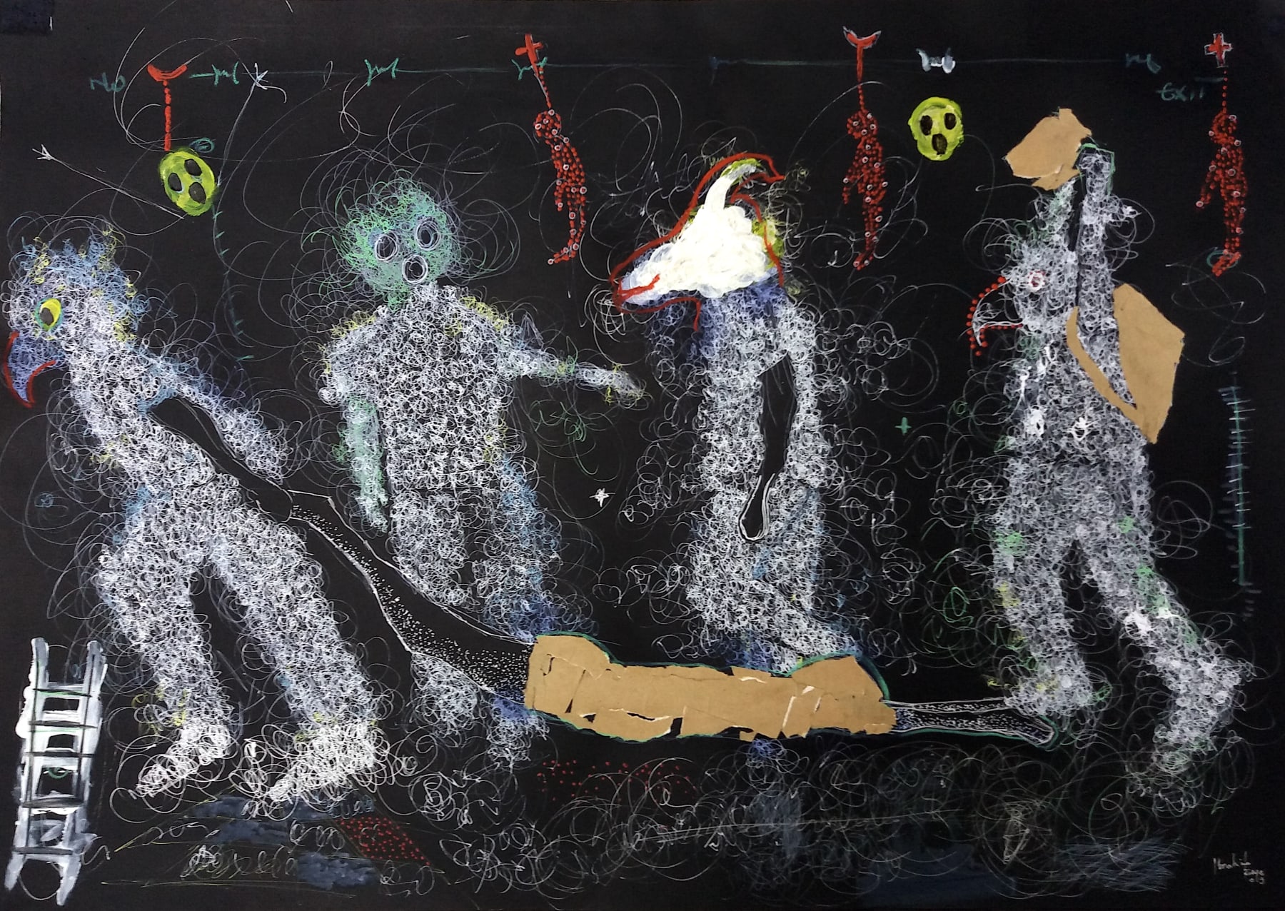 Serigne Ibrahima Dieye, Cry for help #4, 2019