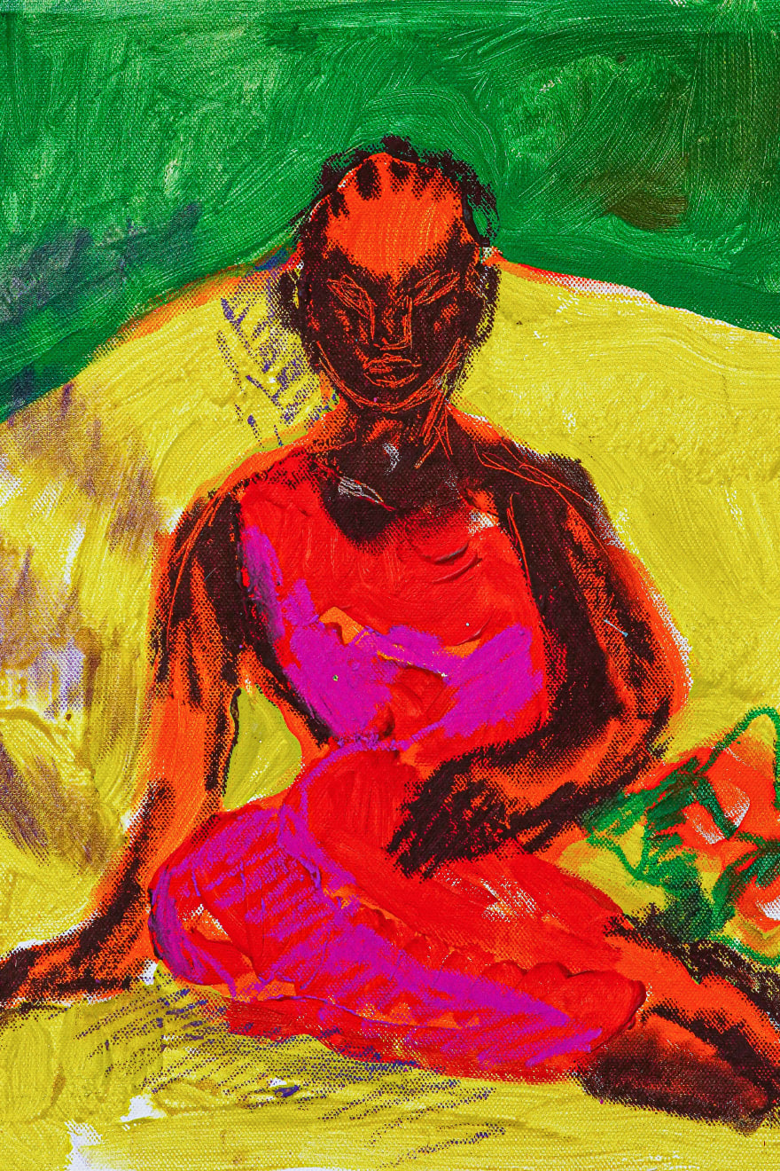 Rachel Marsil, Scène (Le Pique-nique 2), 2022