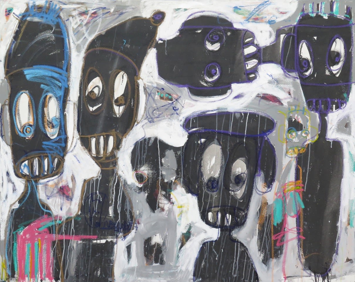 Aboudia, Môgôs #1, série Môgôs Dynasty, 2015