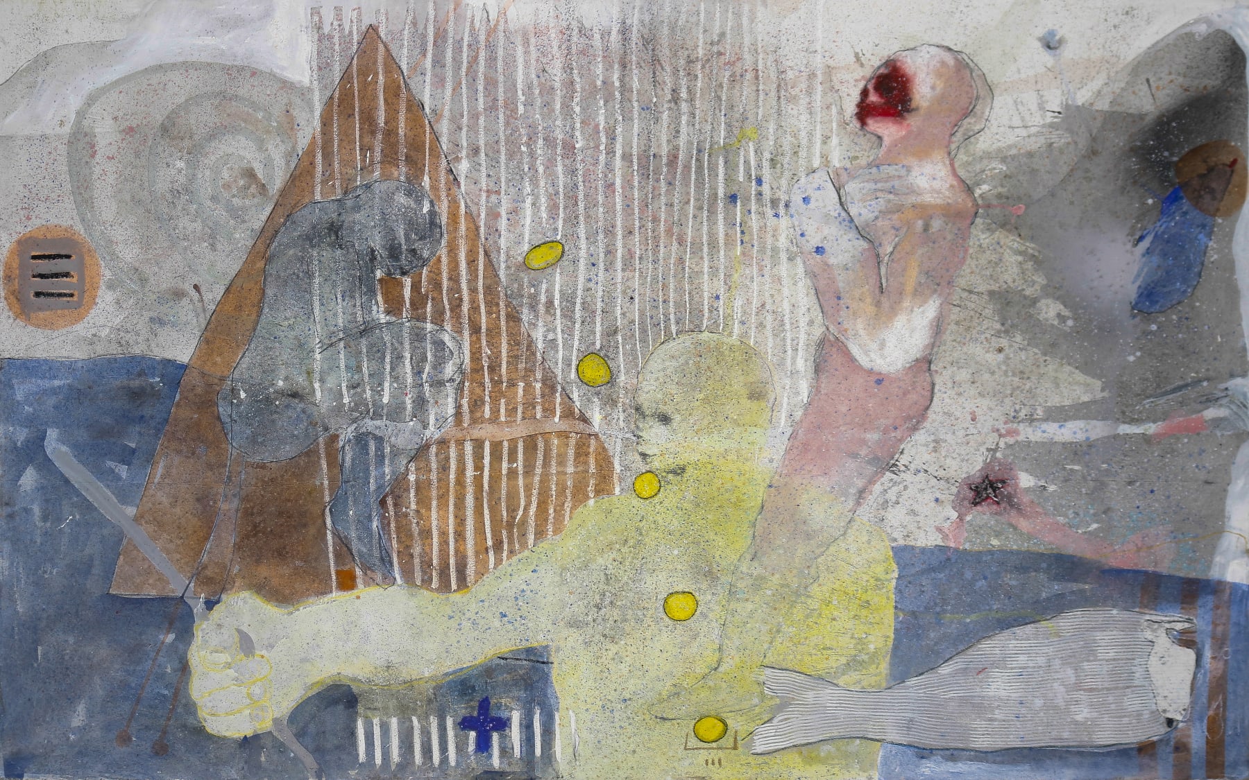 Sadikou Oukpedjo, New land, 2019