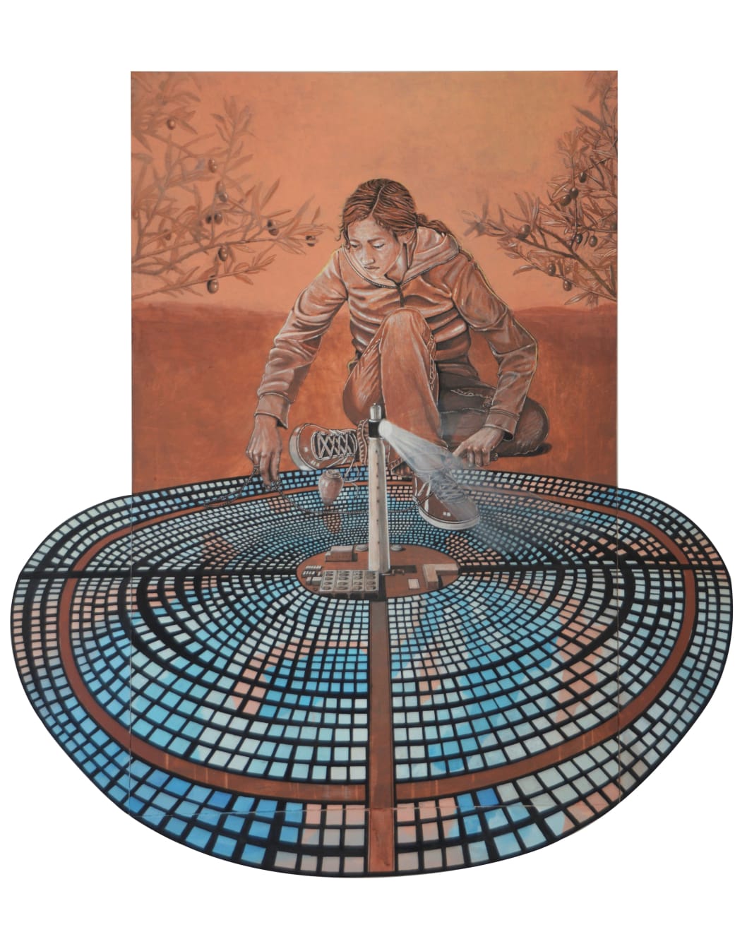 Mariam Abouzid Souali, Equilibrium III Noor (Lumière), 2021