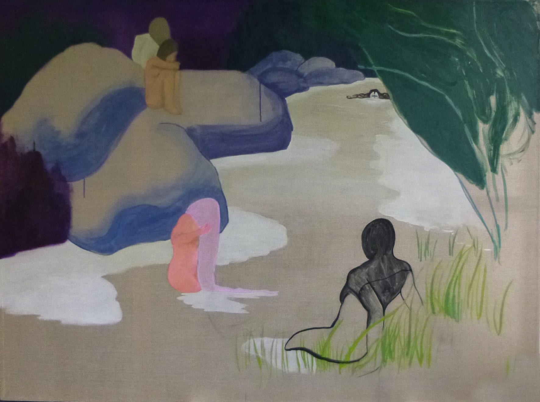 Dalila Dalléas Bouzar, Baigneuses, 2017