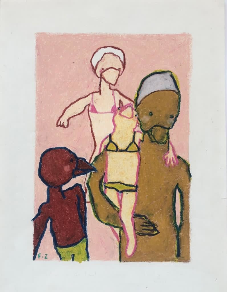 Fanny Irina, Papous on the Beach #1, 2020