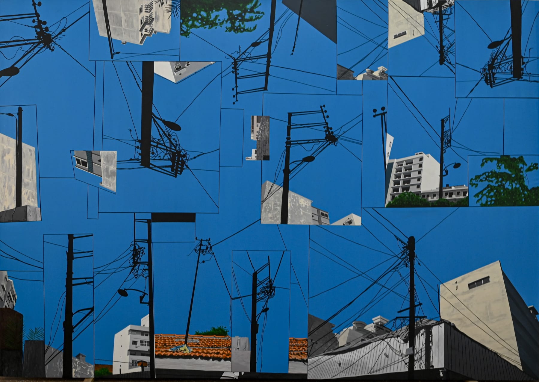 Vincent Michéa, Un grand ciel bleu #1, 2021