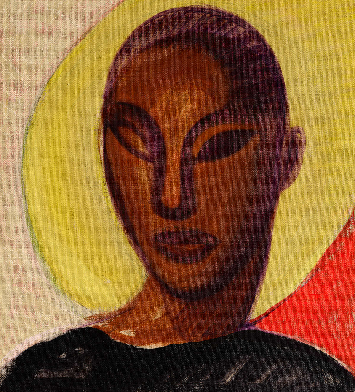 Rachel Marsil, Sans titre (Le parapluie auréole), 2025