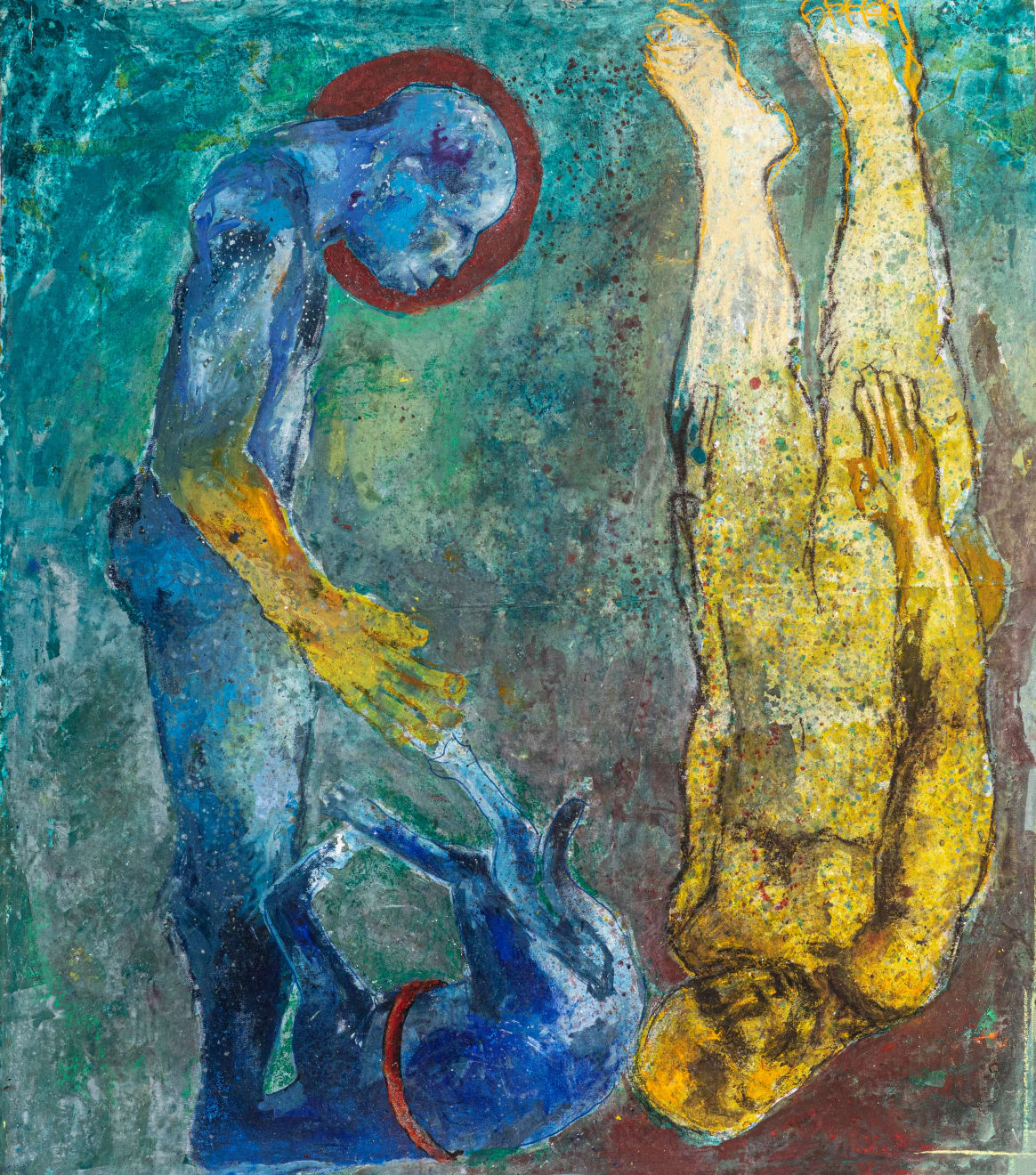 Sadikou Oukpedjo, Défilé des dieux #3, 2020