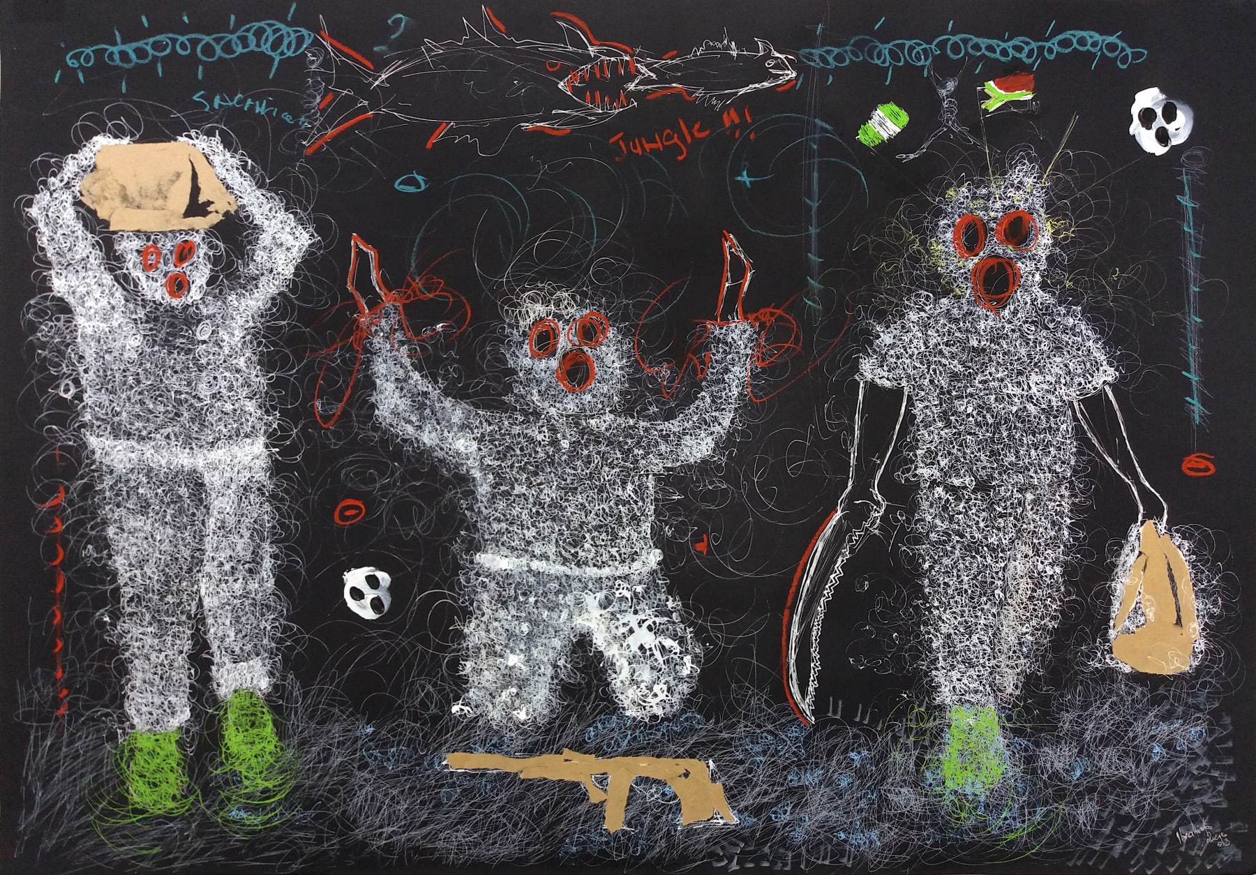 Serigne Ibrahima Dieye, Cry for Help #1, 2019