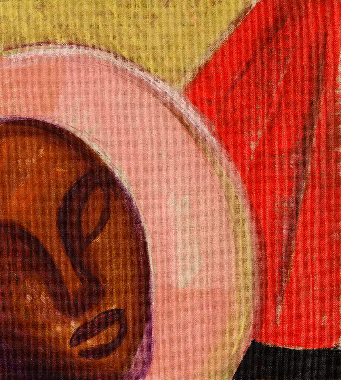 Rachel Marsil, Sans titre (Le parapluie rangé), 2025