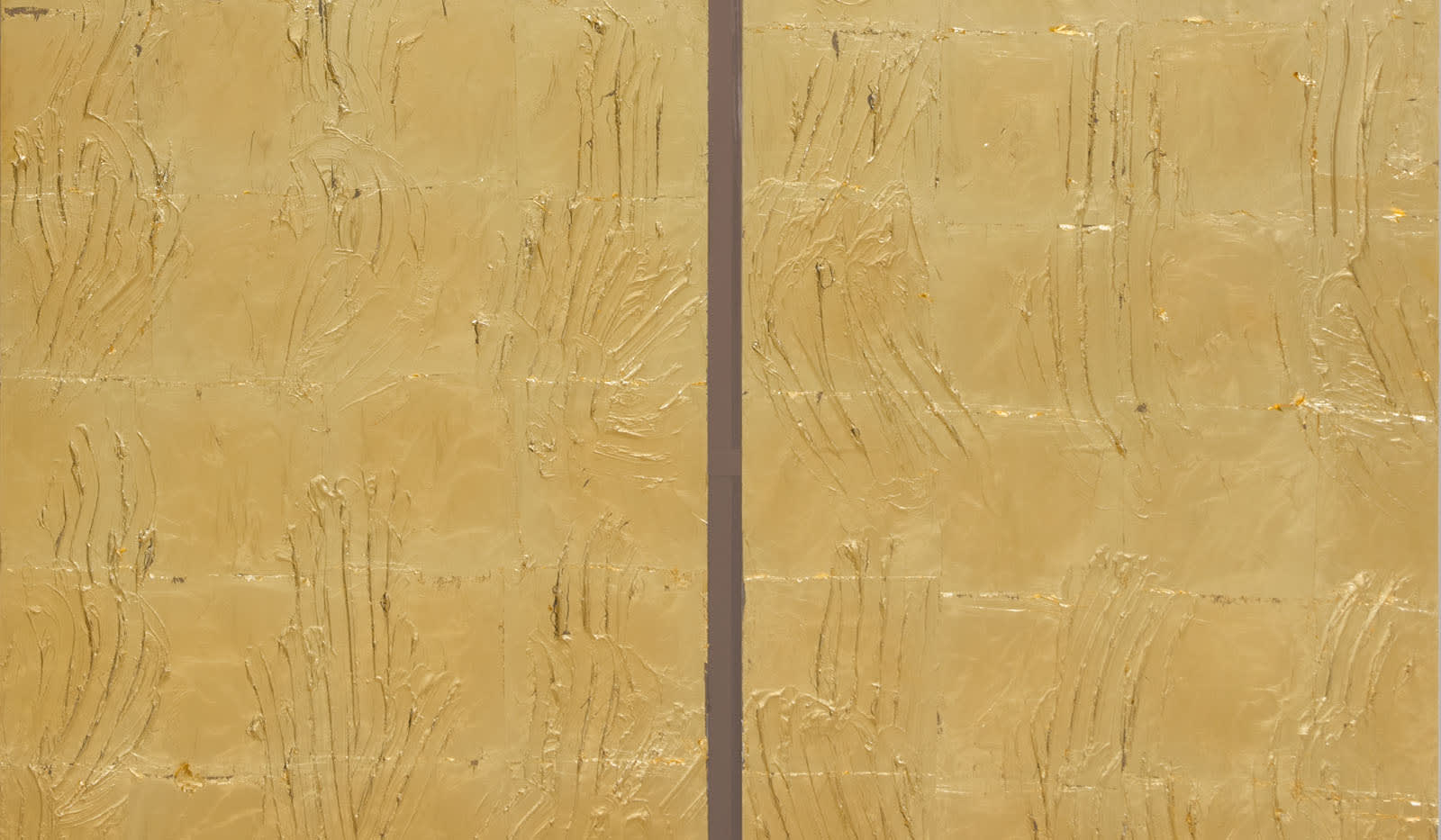 Erica Mahinay, Gilded (Dividing Time), 2019