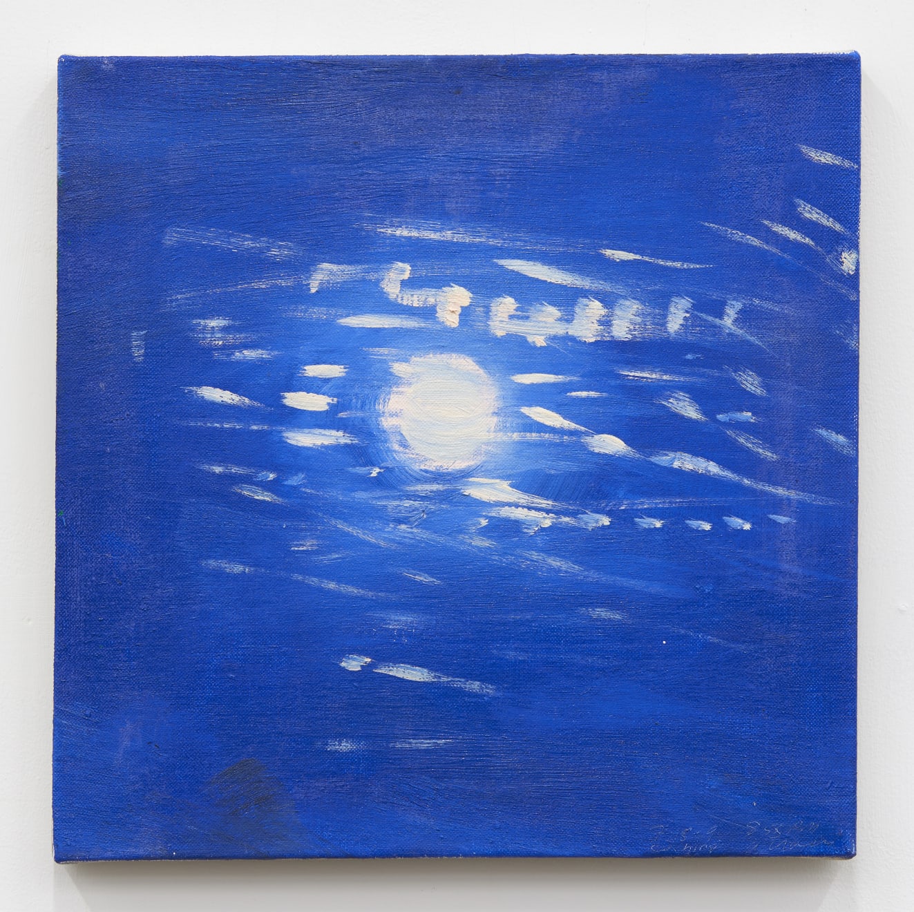 Ann Craven, Moon (Full Moon, Cushing, 7-16-19, 8:55PM), 2019, 2019