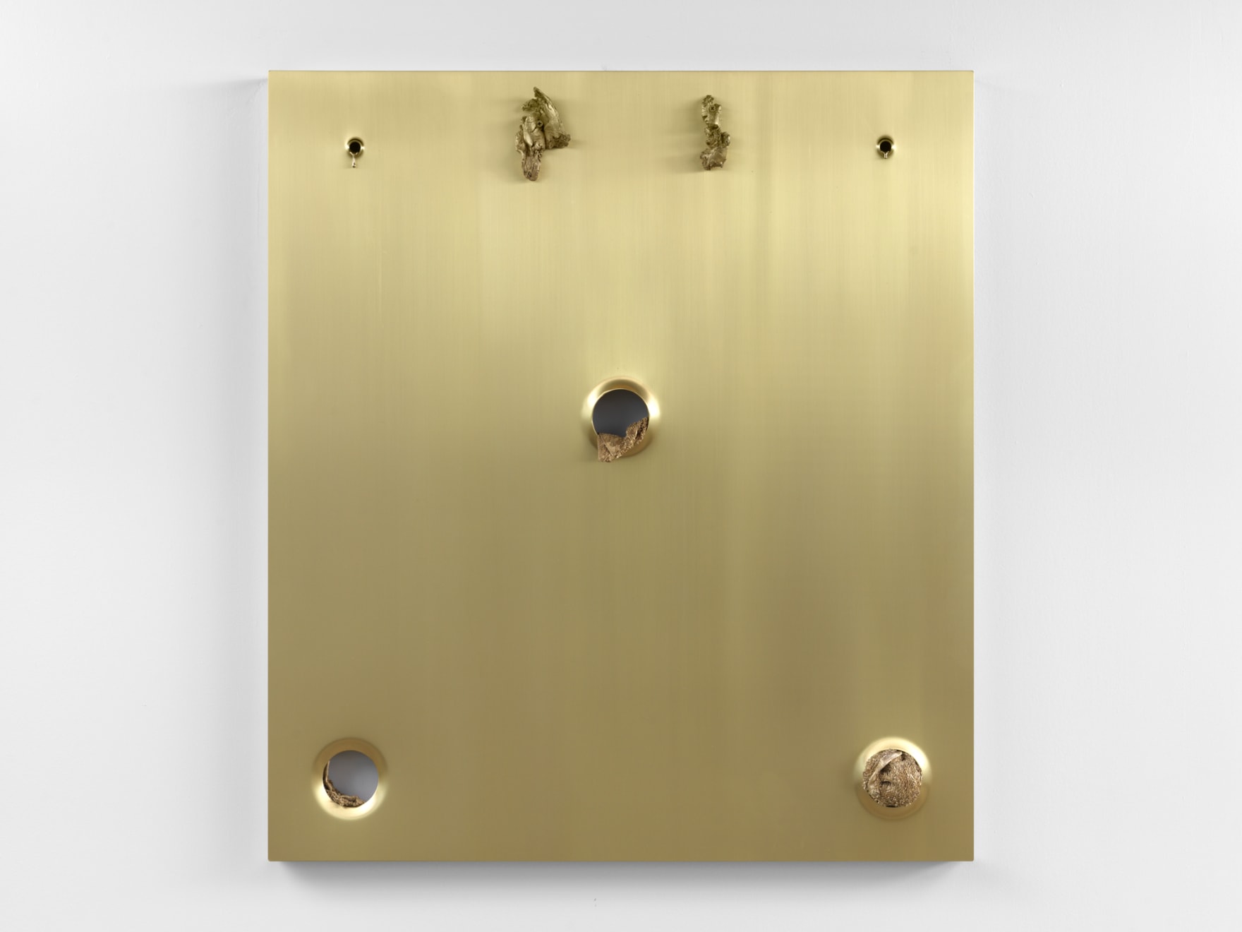 Maximilian Schubert, Untitled (brass), 2019