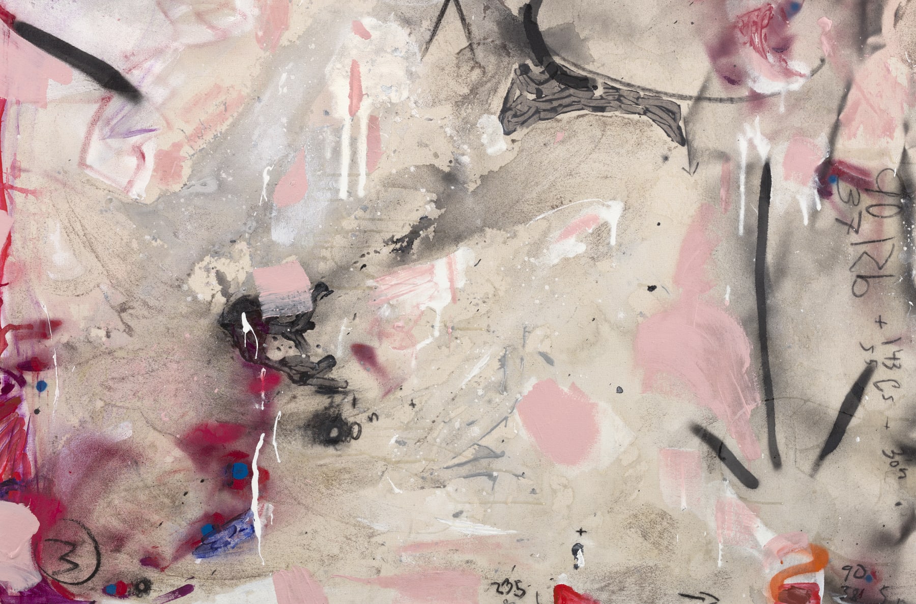 Suzanne McClelland, Formula No. 3 in Red with Strontium and Xenon, 2019-20