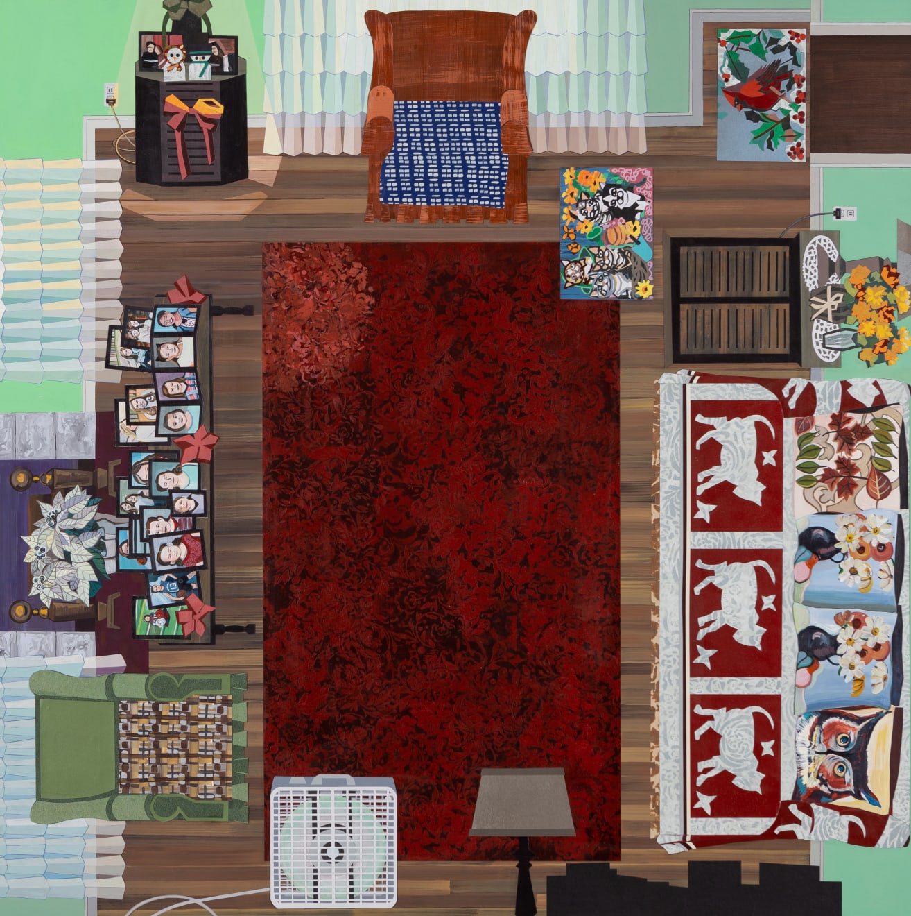 Ann Toebbe, Hardwood Floors, 2020