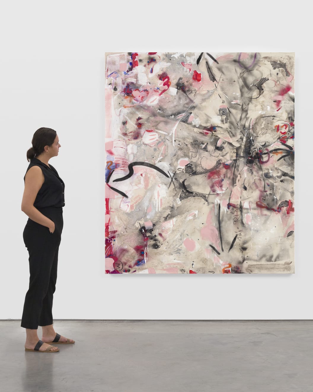 Suzanne McClelland, Formula No. 3 in Red with Strontium and Xenon, 2019-20