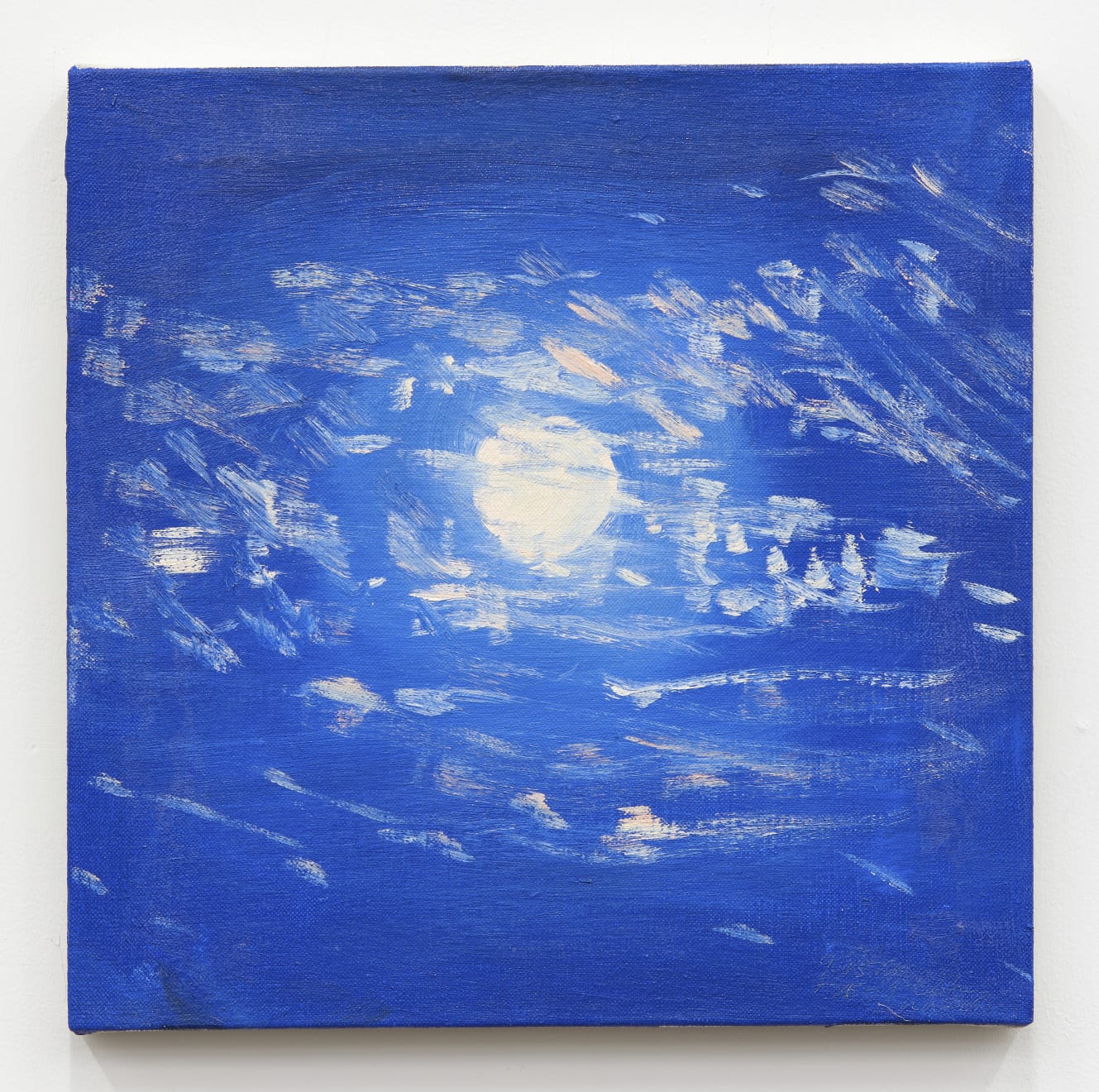 Ann Craven, Moon (Full Moon, Cushing, 7-15-19, 9:06PM), 2019, 2019