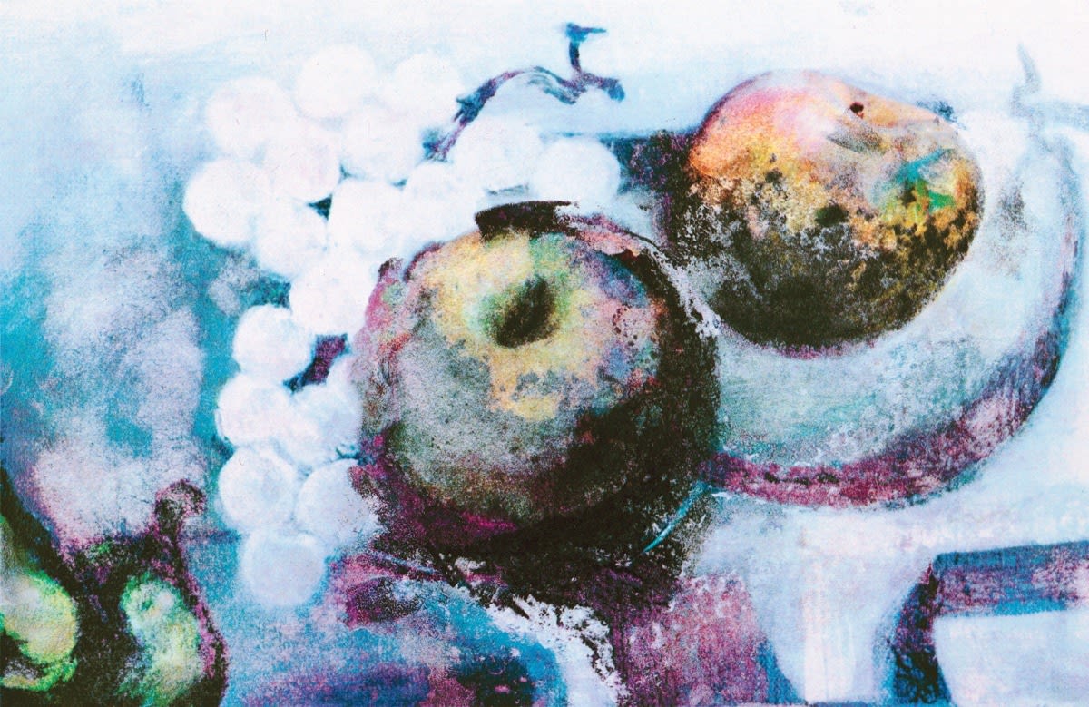 Claude Ferrand, Compotier aux raisins blancs, 1998
