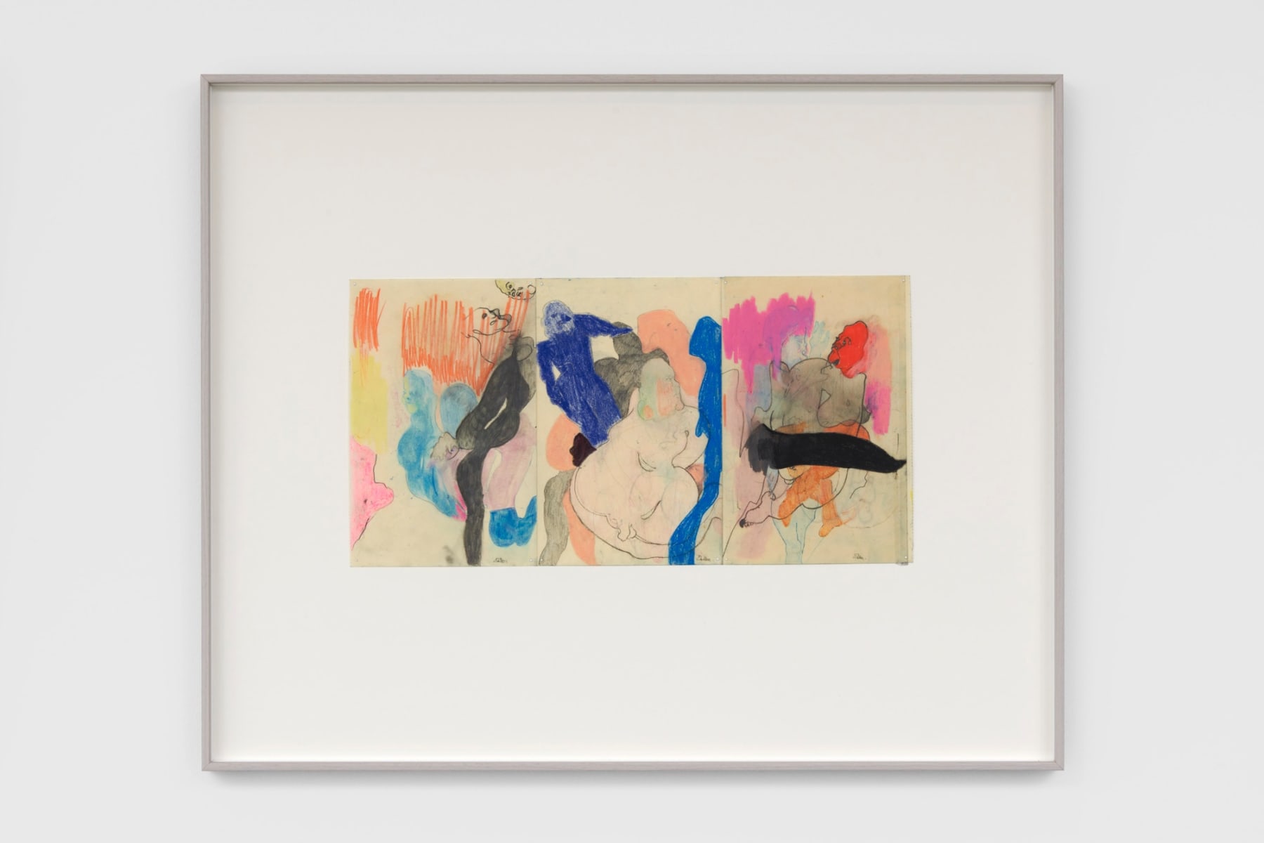Cat Roissetter, Triptych Colour Work, 2020
