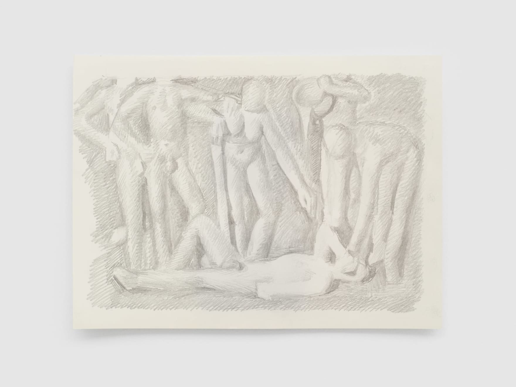 Kofi Perry, Compositional Study for After the Quest, 2024