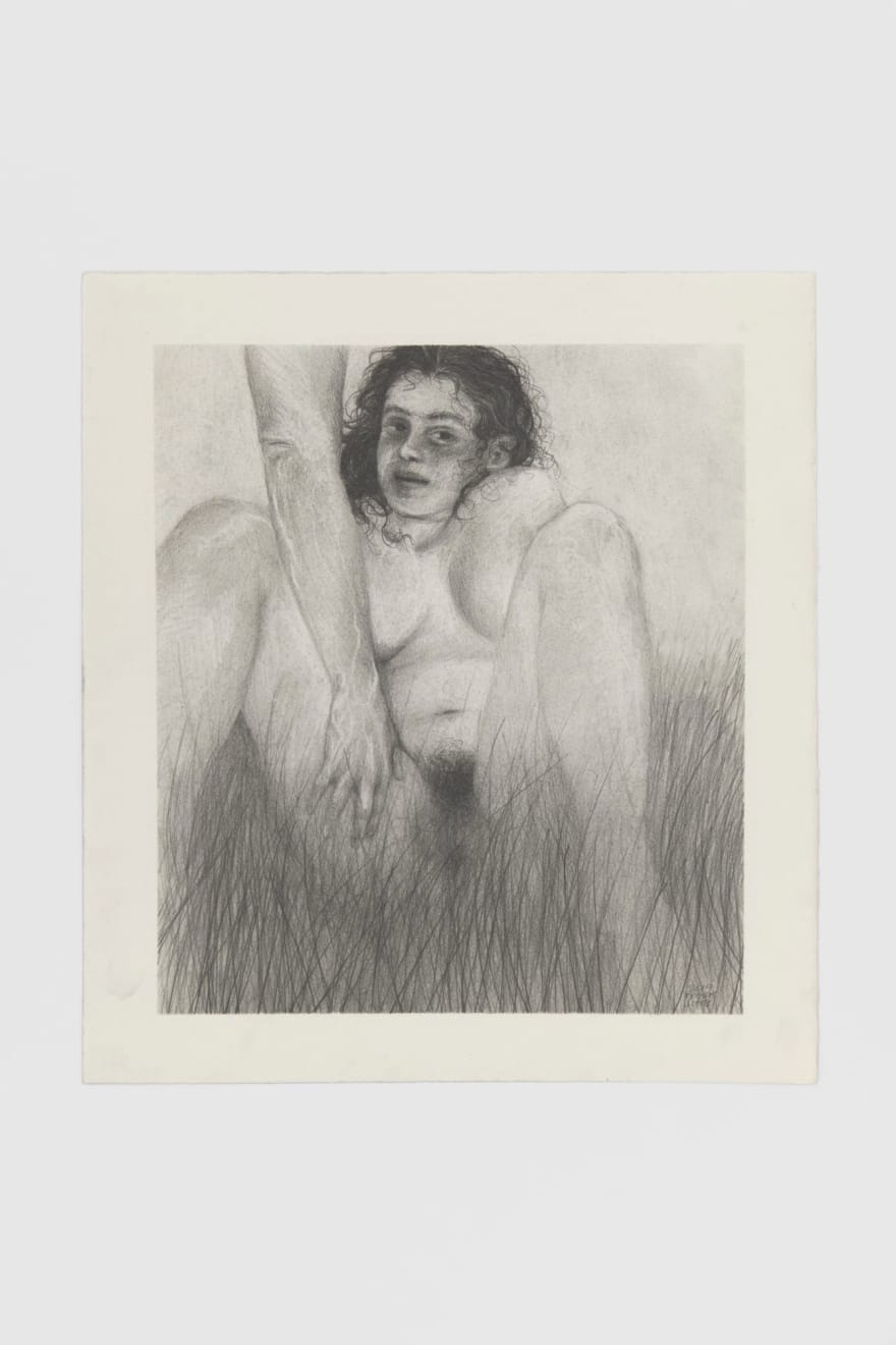 Frances Waite, man hand, 2019