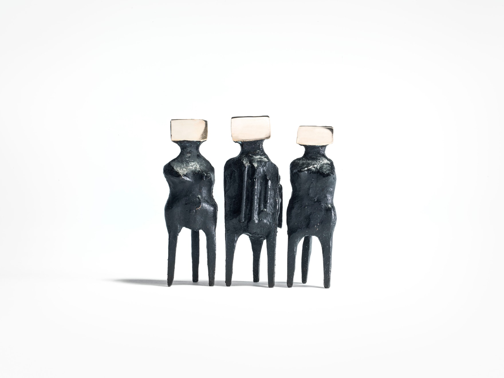 Lynn Chadwick, Three Small Watchers Miniatures, 1973
