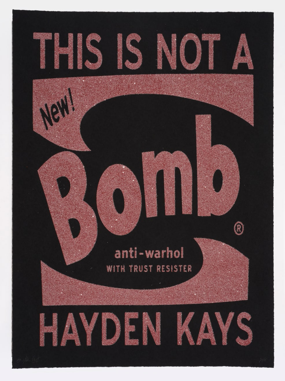 Hayden Kays, This Is Not A Bomb, 2016