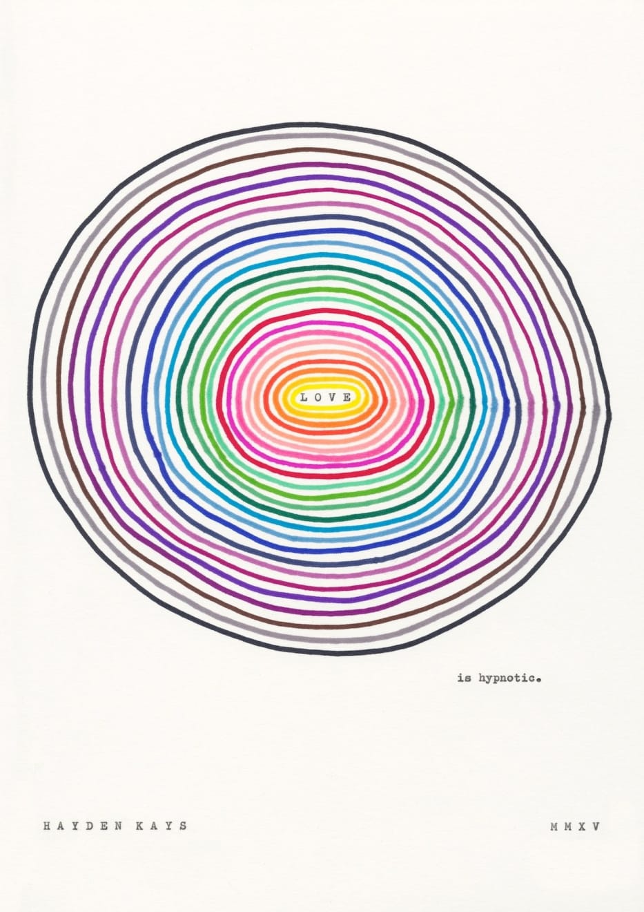 Hayden Kays, Look into my love, 2015