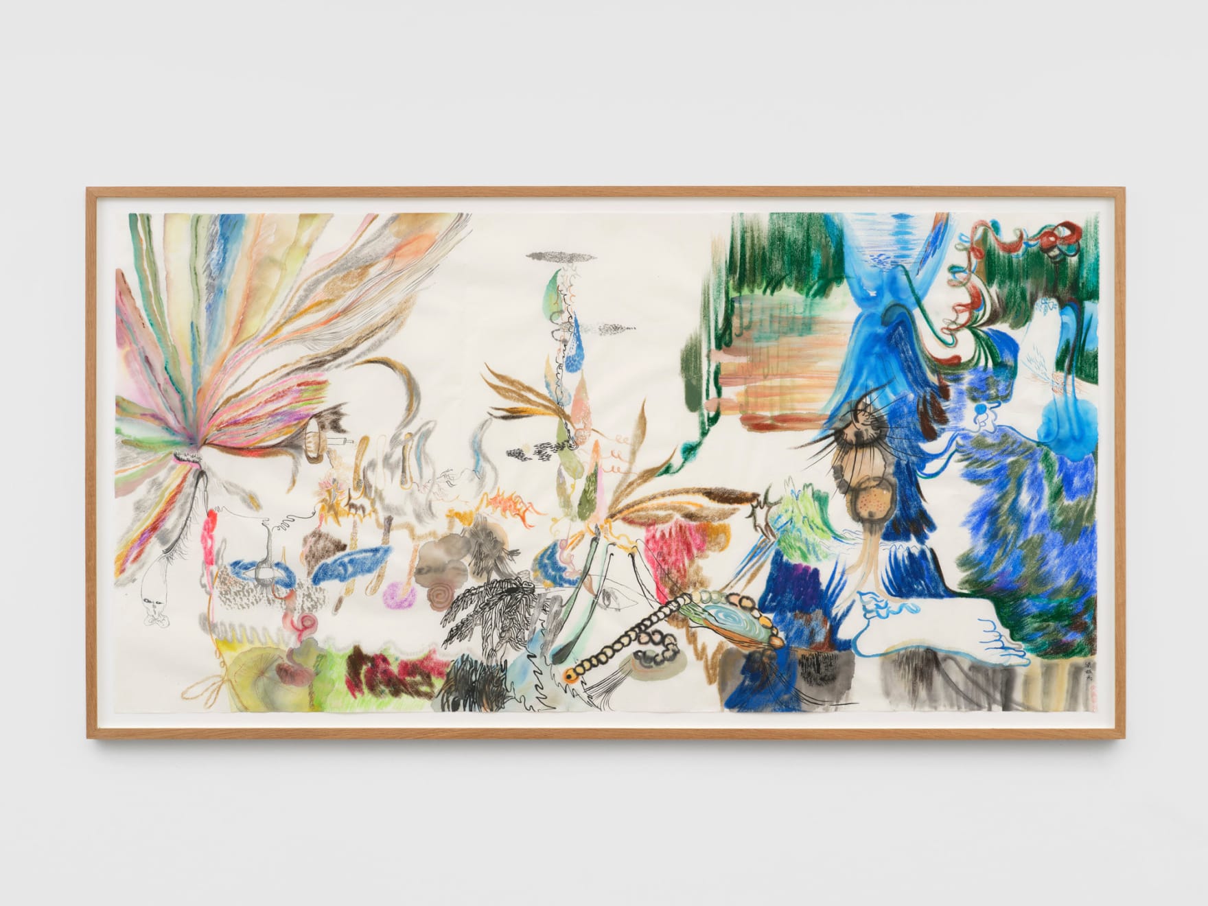 YaYa Yajie Liang, Echoes from a distant land III, 2023
