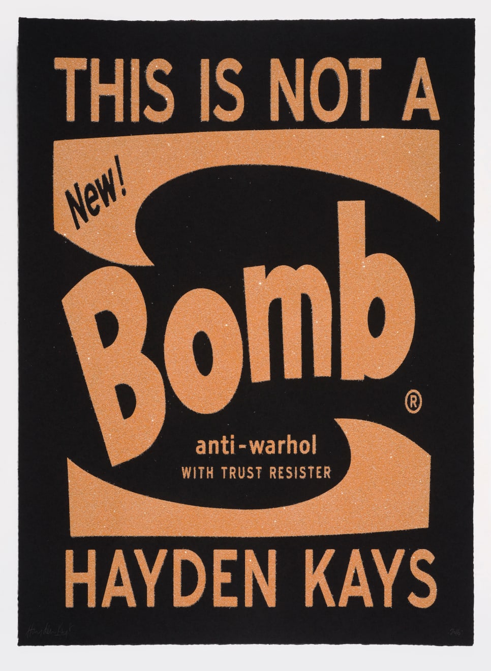 Hayden Kays, This Is Not A Bomb, 2016