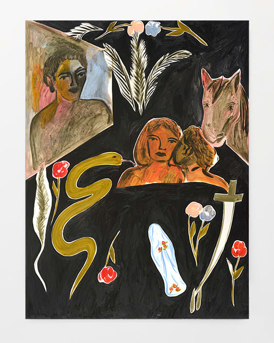 Faye Wei Wei, Anemones and Lovers, 2017