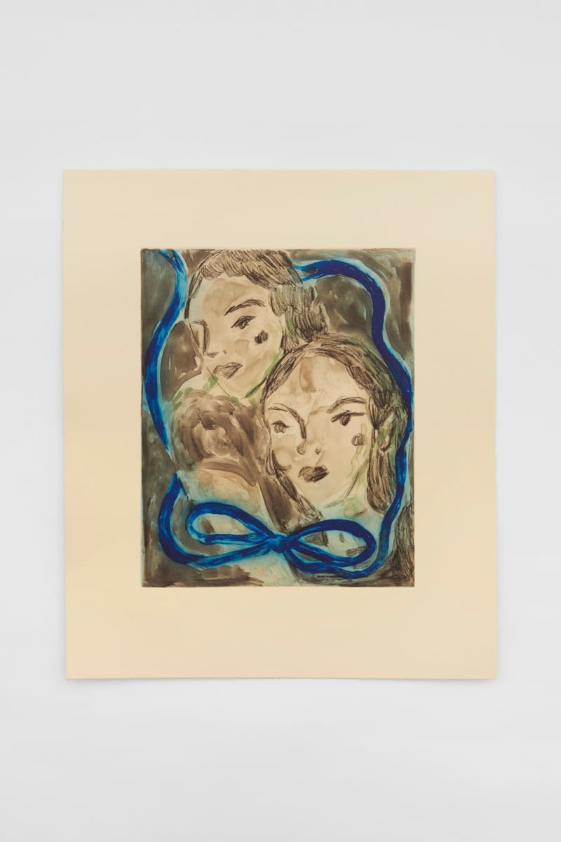 Faye Wei Wei, Blue Ribbons, 2021