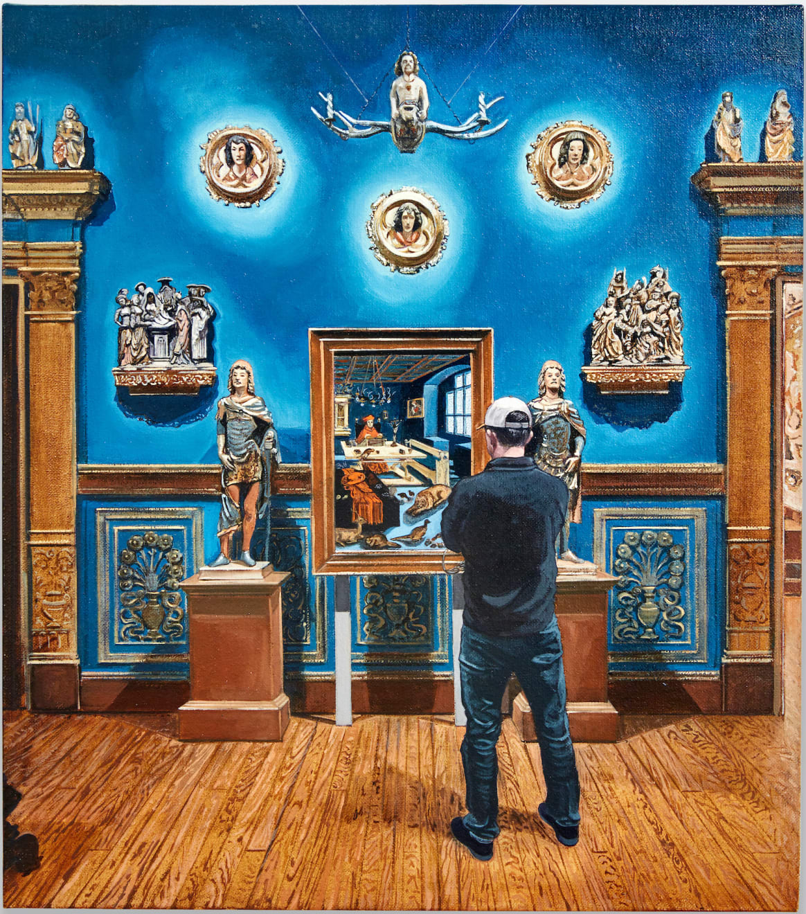 Joe Fig, Lucas Cranach the Elder plus Mermaid and Others/Ringling Museum, 2020