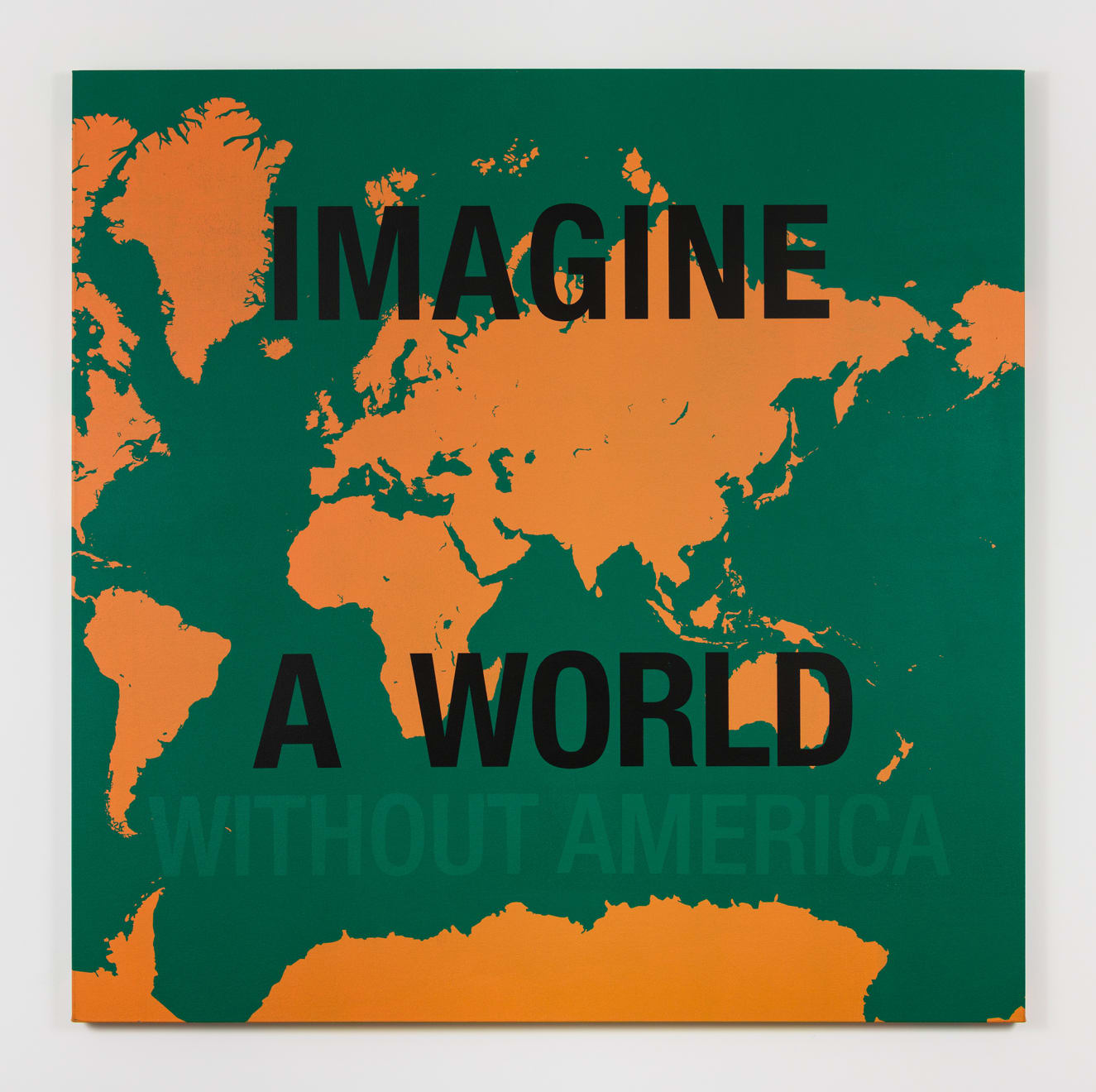 Dread Scott, Imagine A World Without America, 2007