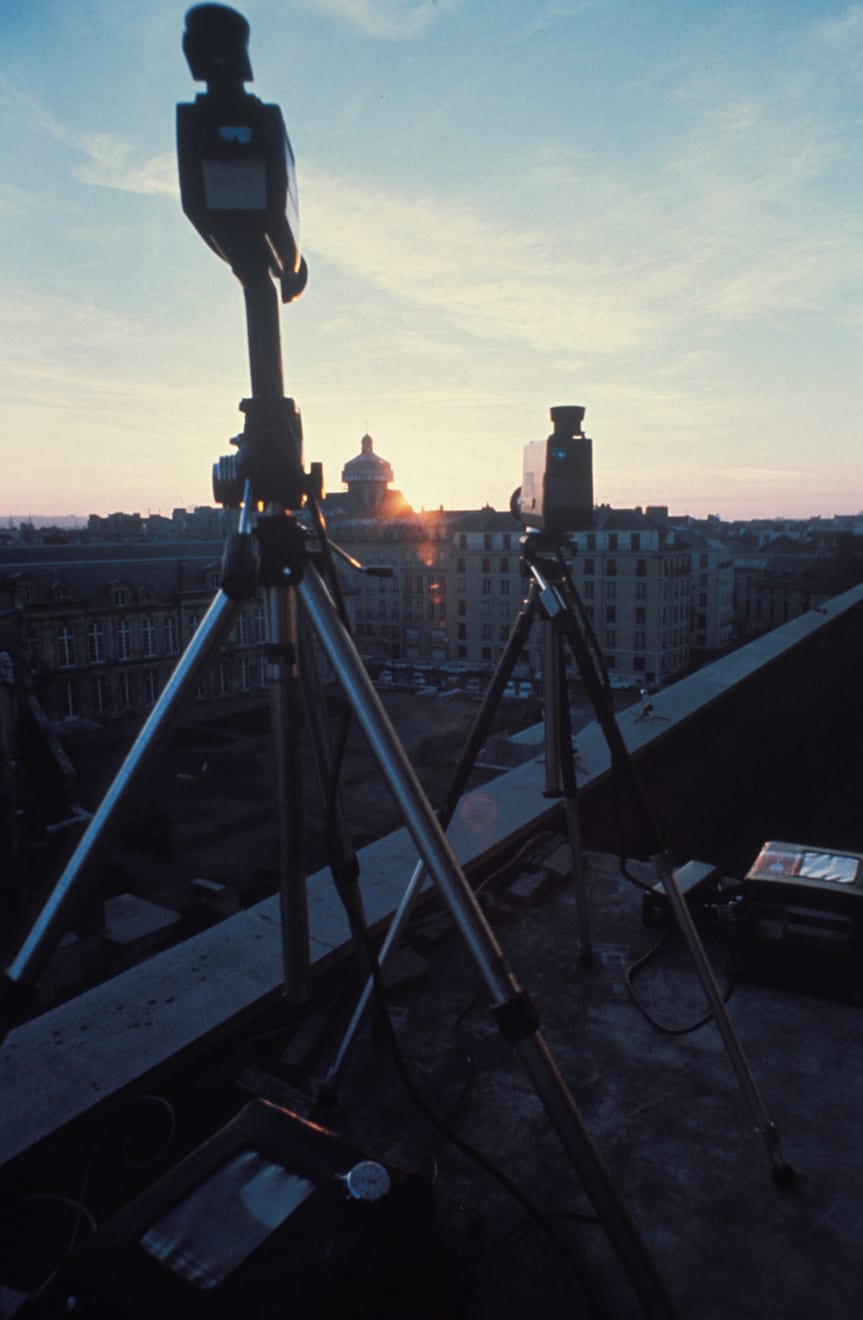 Mary Lucier, Paris Dawn Burn, 1977