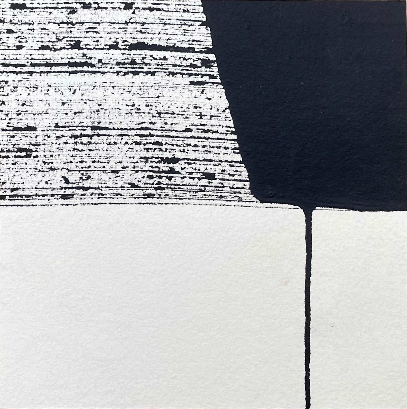 Francisco Ugarte, Sin Título (Brochazos, fragmento 6), 2024-25