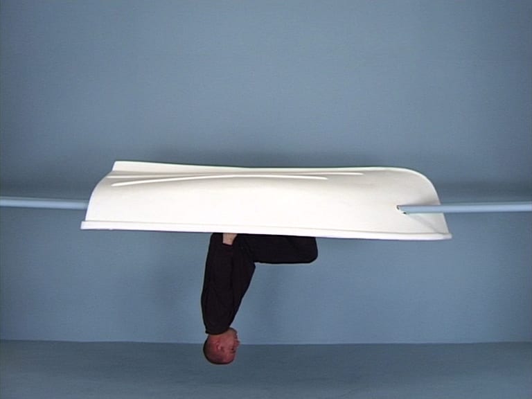 John Wood and Paul Harrison, Twenty-Six (Drawing and Falling Things), 2001