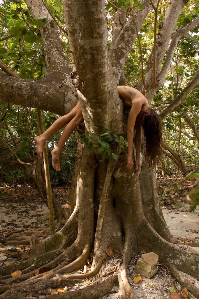 Malia Jensen, Untitled (Drape/Fig. 1), 2013