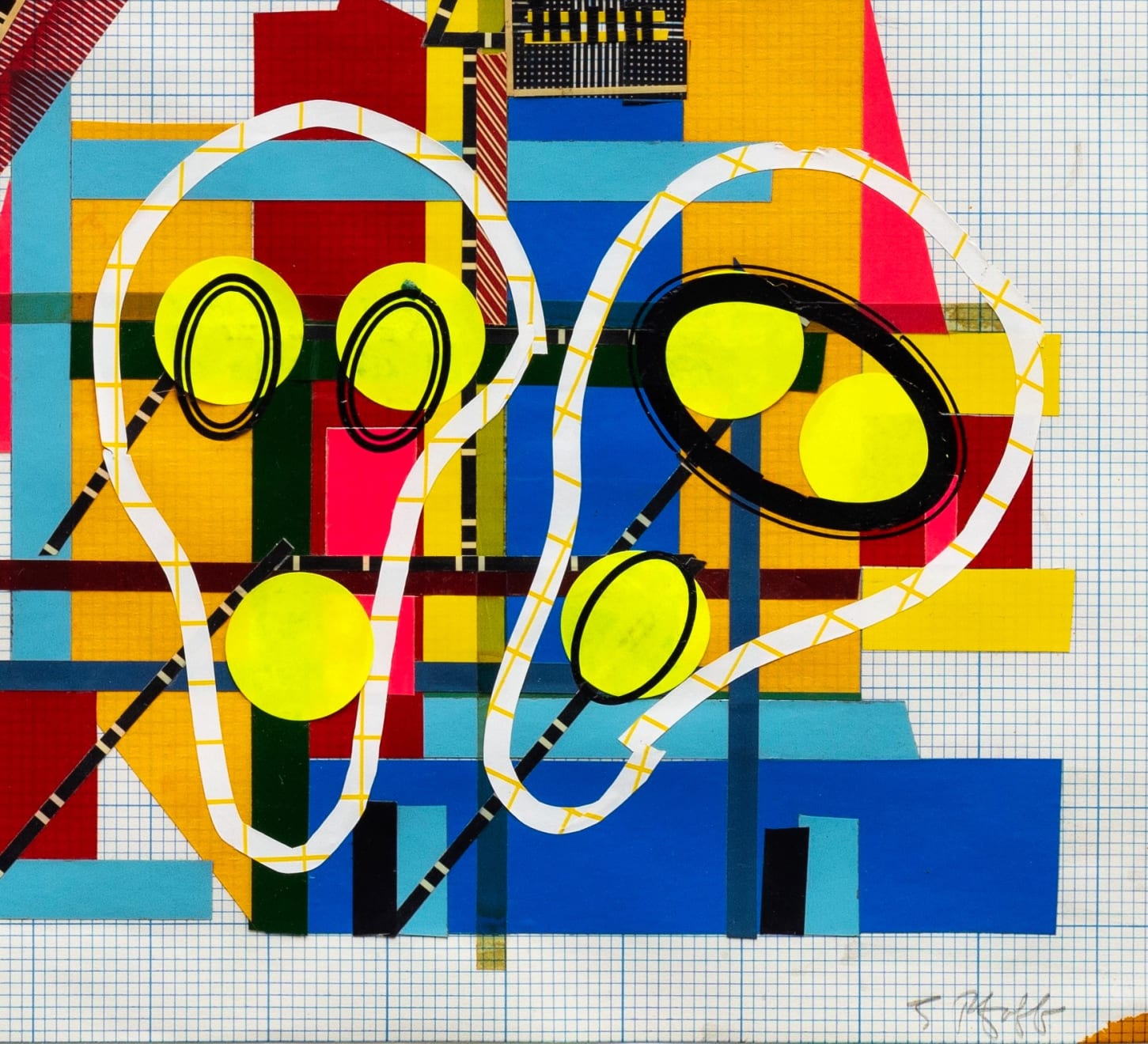 Judy Pfaff, Untitled (drawing for prototypes), 1980-81