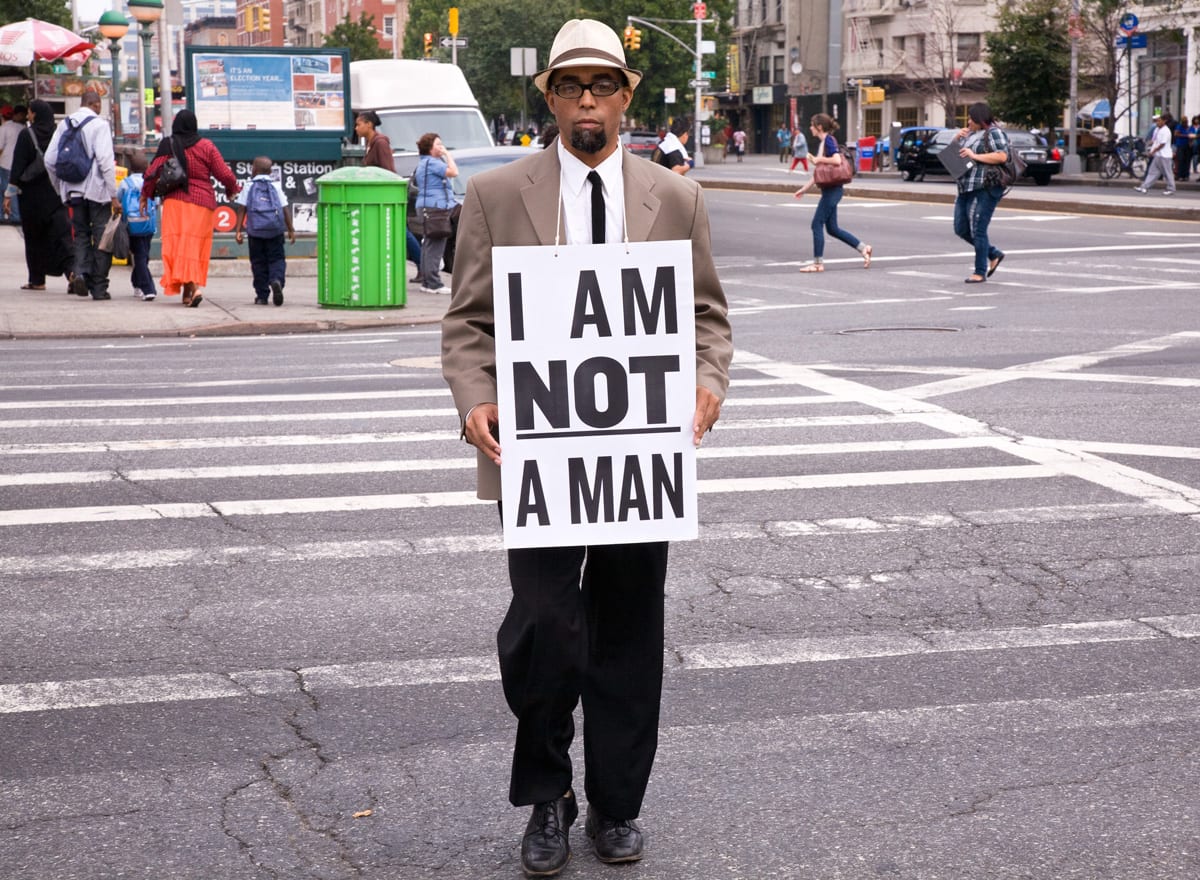 Dread Scott, I Am Not a Man, 2009