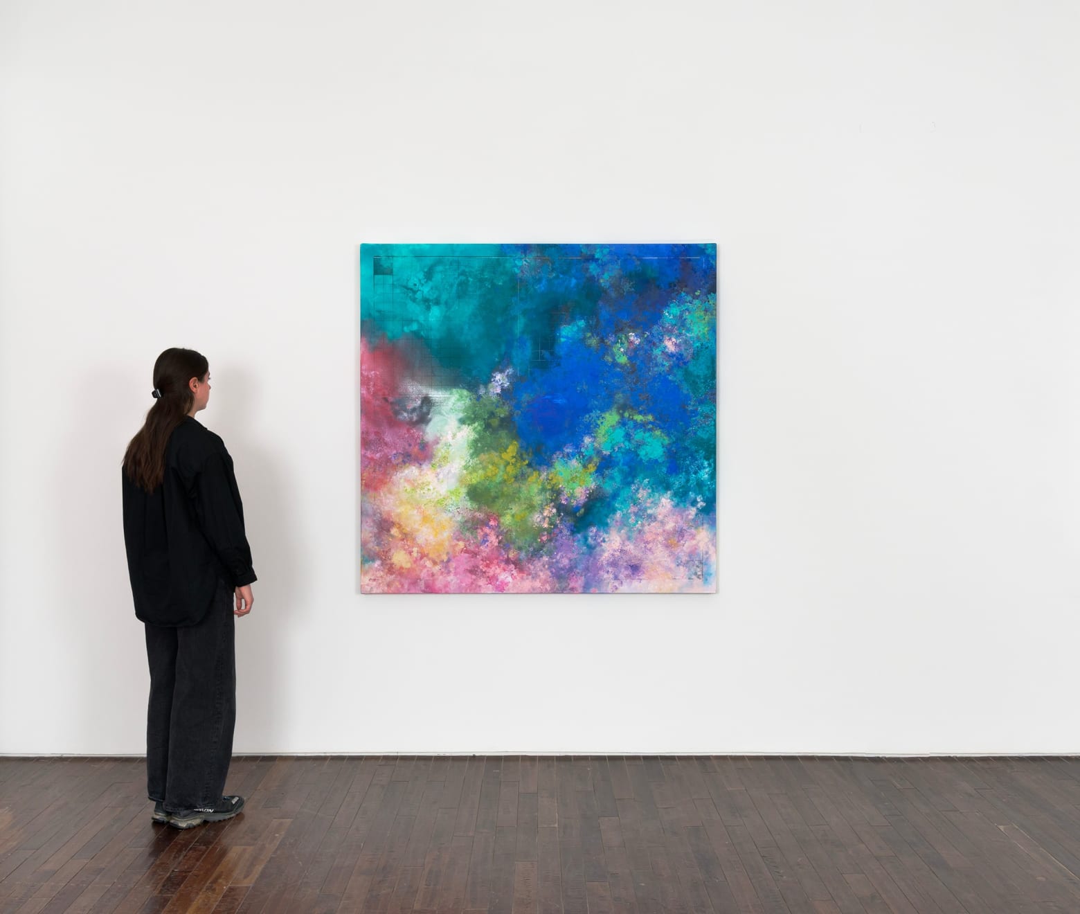 Diane Burko, Coral Quartet #1, 2018